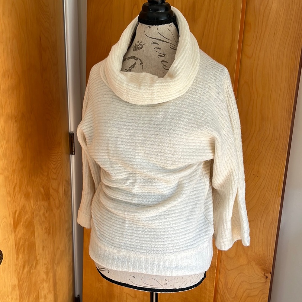M. Rena white sweater